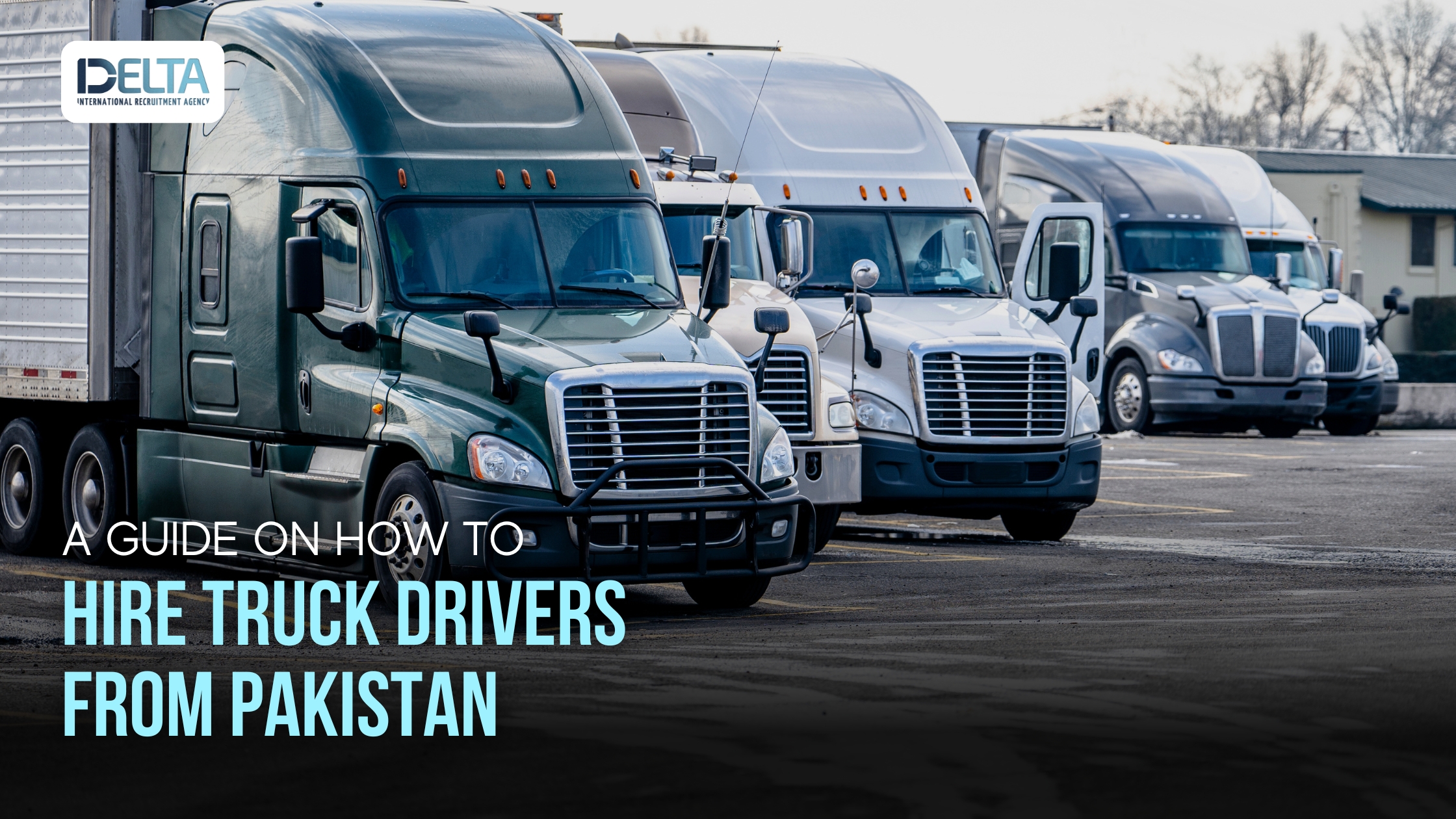 A Guide on How to Hire Truck Drivers from Pakistan